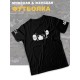 Футболка оверсайз с принтом аниме тян You ain t kawaii.