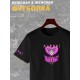 Футболка аниме Kuromi Hello Kitty Куроми zxc y2k с принтом