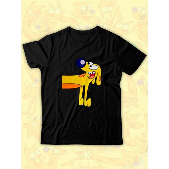 Парные футболки Котопес Пес CatDog Dog прикол с принтом
