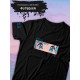 Футболка Аниме глаза девушки тян anime eyes merch с принтом