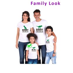 Футболка детская с принтом family look