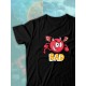 Парные футболки черт плохой смайл bad devil с принтом