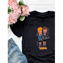 Футболка Бивис и Баттхед Батт хед Beavis and Butthead с принтом