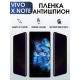 Защитная гидрогелевая пленка для смартфона Vivo X note. Полиуретановая плёнка антишпион на мобильный телефон Виво Х ноте, для защиты экрана.