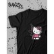 Футболка Hello Kitty Аниме Куроми оверсайз дрейн майка с принтом