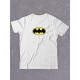 футболка оверсайз с принтом надписью "Batman" унисекс