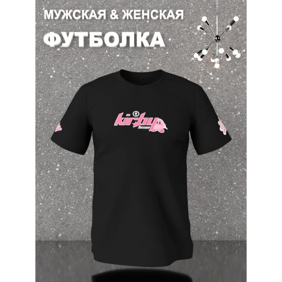 Футболка аниме Кирби Kirby land dream y2k оверсайз с принтом