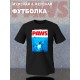 Футболка Paws мем котик и лапки котенок прикол мемная с принтом