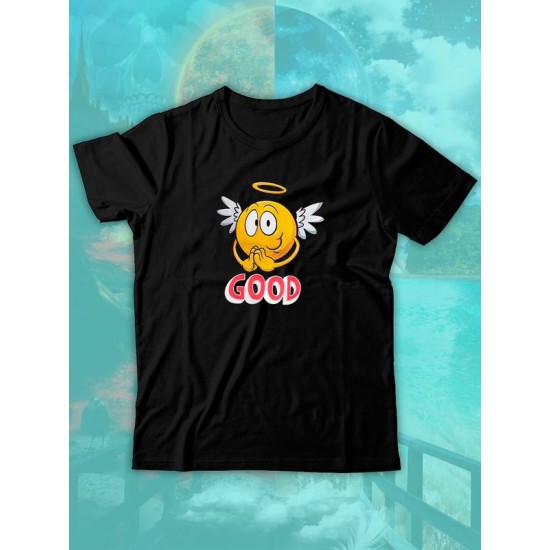 Парные футболки ангел ангелок good angel с принтом