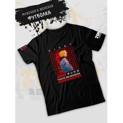 Футболка Токийские мстители Майки Tokyo Revengers zxc с принтом