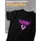 футболка оверсайз с принтом аниме Куроми Kuromi zxc.