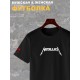 Футболка Metallica металлика логотип rock с принтом