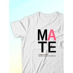 Парные футболки Soulmate soul mate соулмейт с принтом