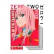 Футболка Zero Two Любимый Милый во Франксе Зеро Ту с принтом