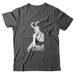 Футболка со смешным принтом Loki