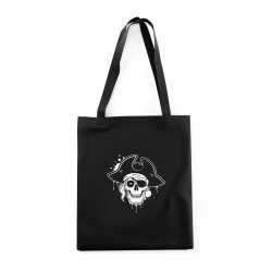 Сумка шоппер с черепом сумка хозяйственная shopper тканевая сумка экосумка