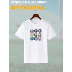 Футболка Клинок рассекающий демонов Demon Slayer с принтом