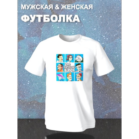 Футболка The conspiracy bunch корпорация заговор y2k с принтом