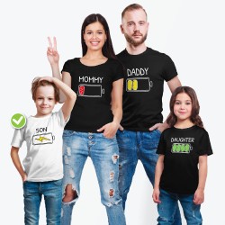 Футболки Фэмили Лук для всей семьи с принтом