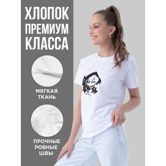 Футболка Аниме с принтом