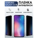 Защитная гидрогелевая пленка антишпион на телефон Samsung Galaxy A10e, матовая гелевая пленка на смартфон Самсунг галакси A10e, для защиты экрана телефона