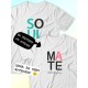 Парные футболки Soulmate soul mate соулмейт с принтом
