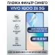 Защитная гидрогелевая пленка для смартфона Vivo IQOO Z6 5g. Полиуретановая плёнка anti blue ray на мобильный телефон, для защиты экрана.