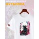 Футболка Токийский гуль аниме Tokyo Ghoul Kaneki zxc с принтом