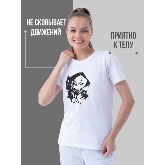 Футболка Аниме с принтом