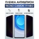 Защитная гидрогелевая пленка для TECNO Camon 19 Neo, полиуретановая плёнка антишпион на мобильный телефон ТЕХНО Камон 19 Нео. Защитный экран для смартфона Текно.