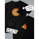 Парные футболки Пицца pizza с принтом