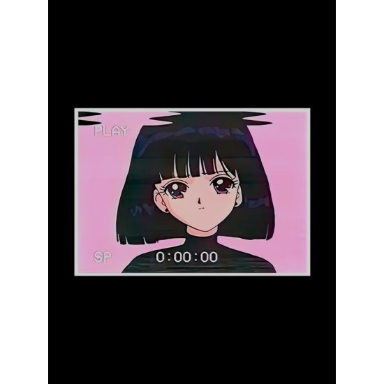 Футболка Сейлор Сатурн Сейлор Мун Sailor Moon Saturn с принтом