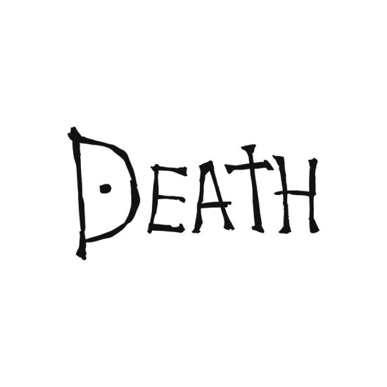 Футболка Death Note надпись Тетрадь смерти аниме zxc с принтом