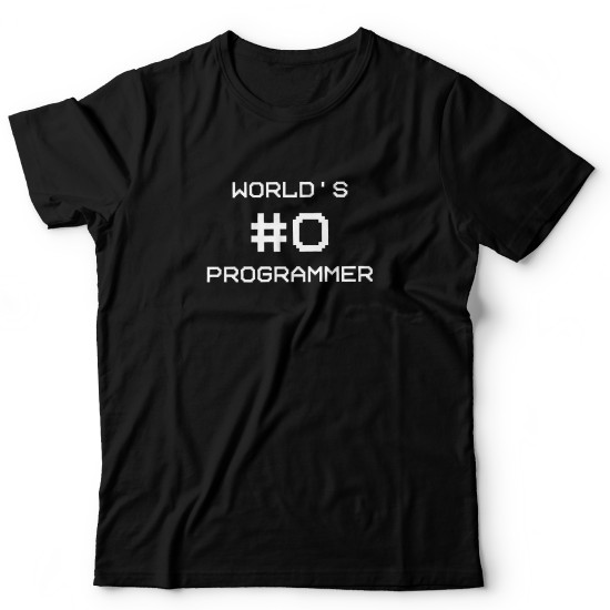Футболка с надписью World's programmer