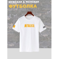 Футболка с надписью Metallica