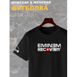 Футболка Eminem recovery рэпер Эминем рэп Эминэм с принтом