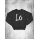 Парные свитшоты Love любовь надпись Lo y2k черный мужской с принтом aesthetic art минимализм для влюбленных пар парня и девушки, двоих подруг, милая прикольная парная одежда андеграунд оверсайз