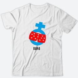 Парная футболка с принтом