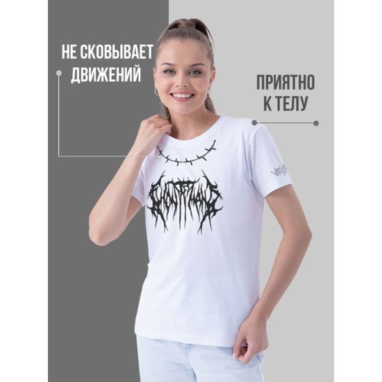Футболка Аниме оверсайз с принтом