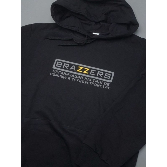 Толстовка с капюшоном с логотипом Brazzers