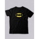футболка оверсайз с принтом надписью "Batman" унисекс