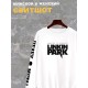 Свитшот Linkin Park Minutes to midnight белый с принтом, надписью, рисунком Линкин парк rock, рок группа логотип logo, оверсайз, унисекс, мужской и женский для подростка и молодежи, рокерская одежда