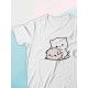 Парные футболки Mochi cats с принтом