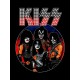 Футболка Kiss рок группа Кисс участники лого logo y2k с принтом