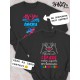 Парный свитшот Love Море ласки и интима y2k черный мужской с принтом мем сердечко с Днем Святого Валентина для влюбленных парня и девушки, двоих подруг, мемная парная одежда underground style оверсайз