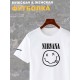 Футболка Нирвана Nirvana logo логотип лого с принтом