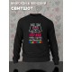 Парный свитшот Love Валентинка сердечко y2k черный женский с принтом на сердце тают льдинки с Днем Святого Валентина для влюбленных парня и девушки, двоих подруг, парная одежда underground оверсайз