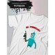 Футболка Футурама Бендер 23 февраля Futurama прикол с военным принтом