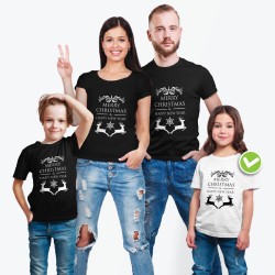 Футболки Фэмили Лук для всей семьи с принтом