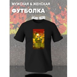 Футболка Симпсоны Гомер Симпсон мем с военным принтом